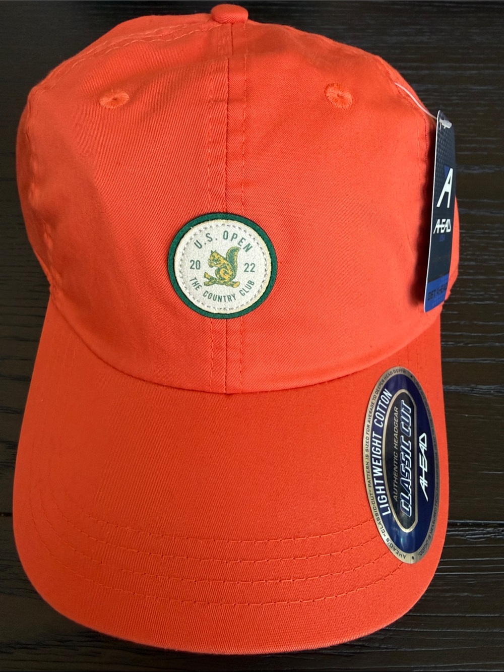 The Country Club Orange U.S. Open Patch Baseball Cap